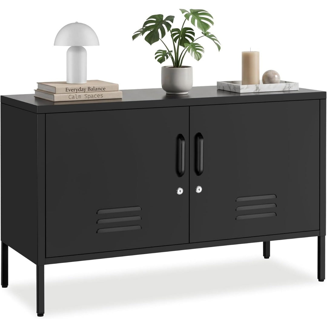 Pour un interieur harmonieux, buffet avec portes, avec etageres en finition non determine, reference TF762725