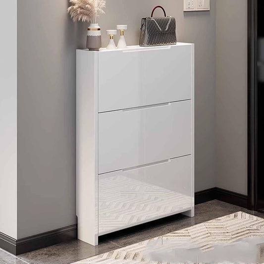 Pour un interieur harmonieux, commode avec tiroirs, avec portes en finition blanc et vert, reference FT720903