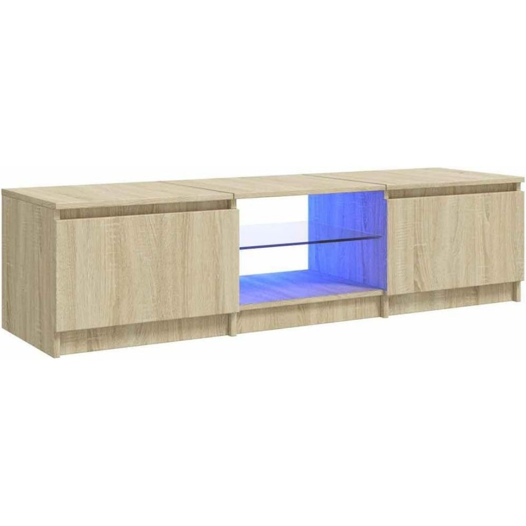 Un espace mieux organise grace a ce armoire aux lignes contemporaines, finition chene, reference TL3154279