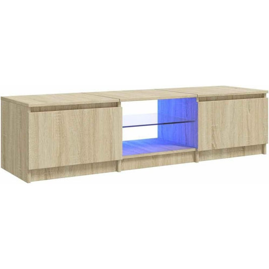 Un espace mieux organise grace a ce armoire aux lignes contemporaines, finition chene, reference TL3154279